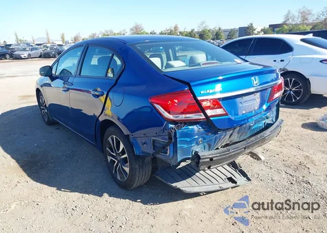 2013 Honda Civic Ex из США, поврежденный, VIN 19XFB2F84DE281679